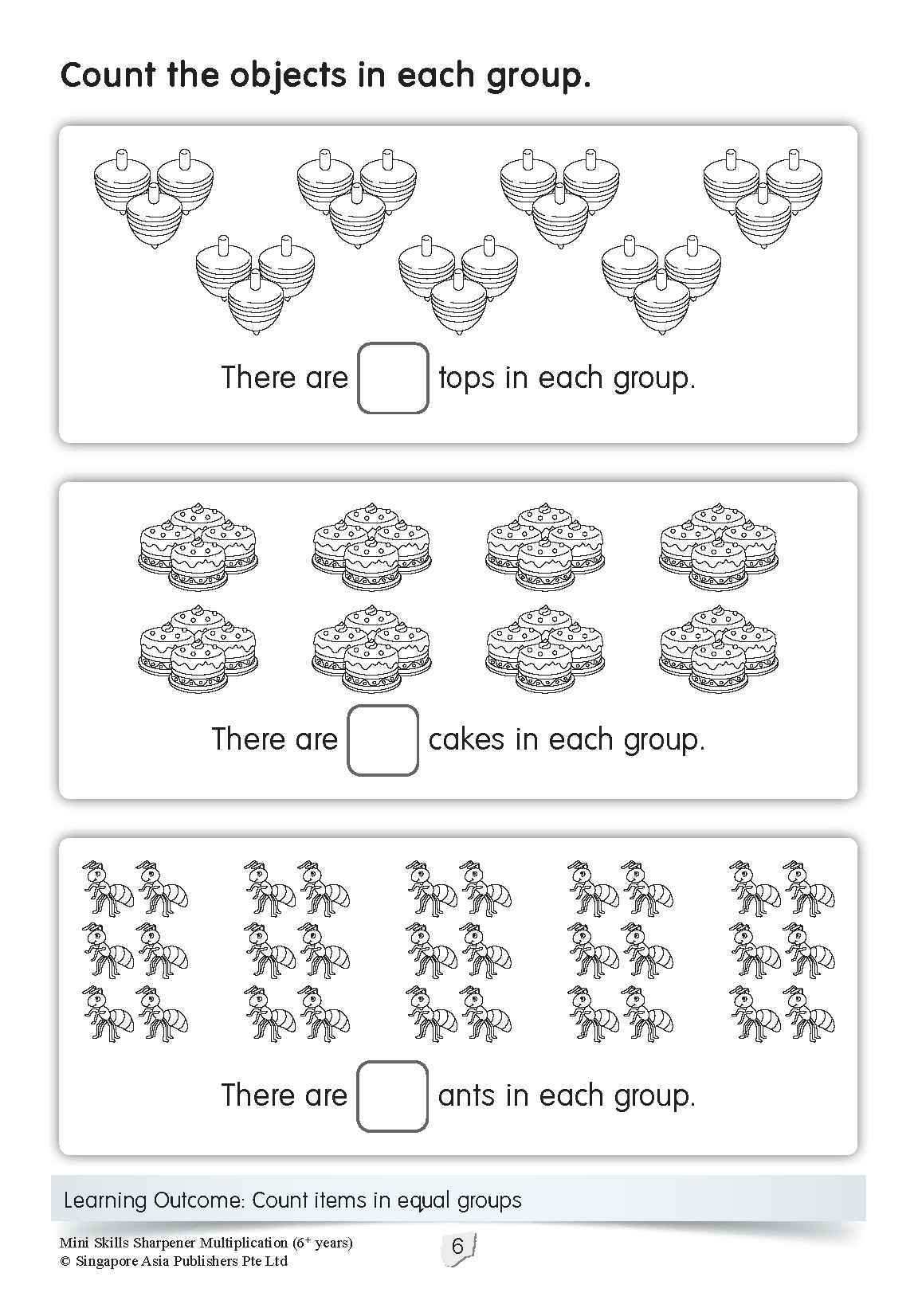 Mini Skills Sharpener MULTIPLICATION (6+ Years)
