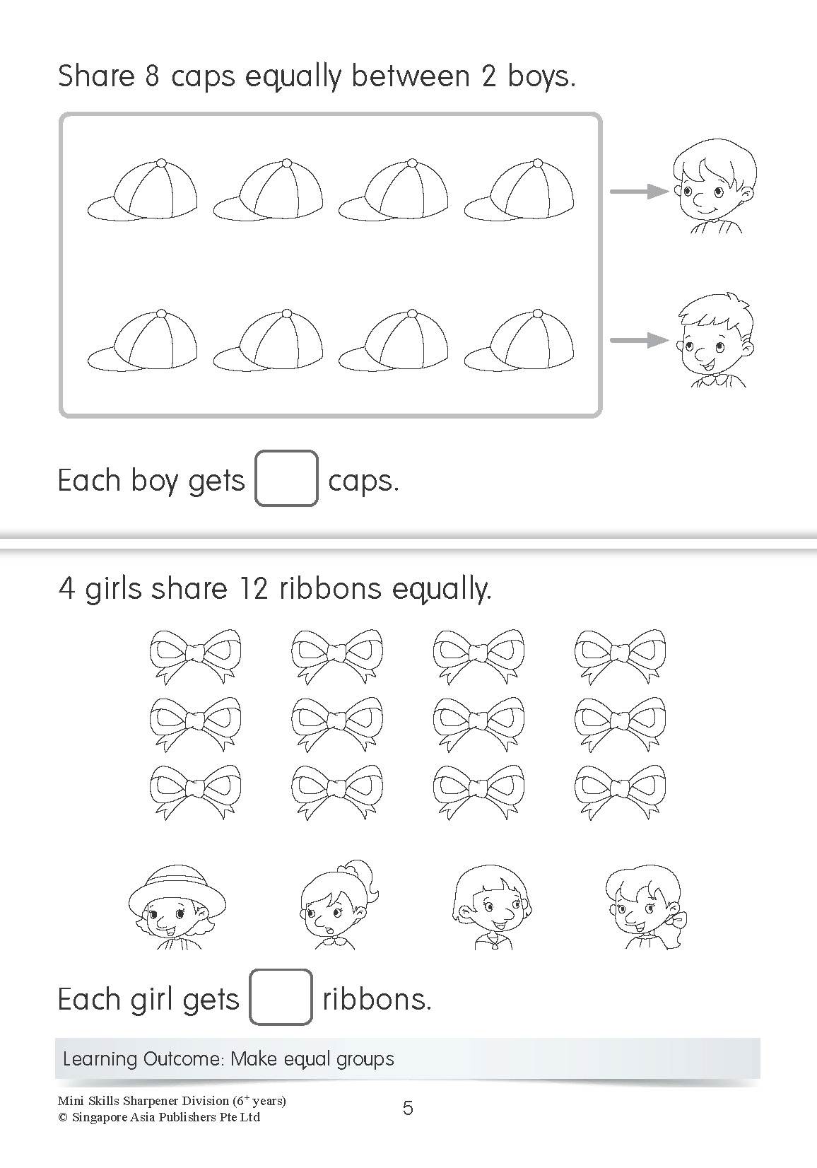 Mini Skills Sharpener DIVISION (6+ Years)