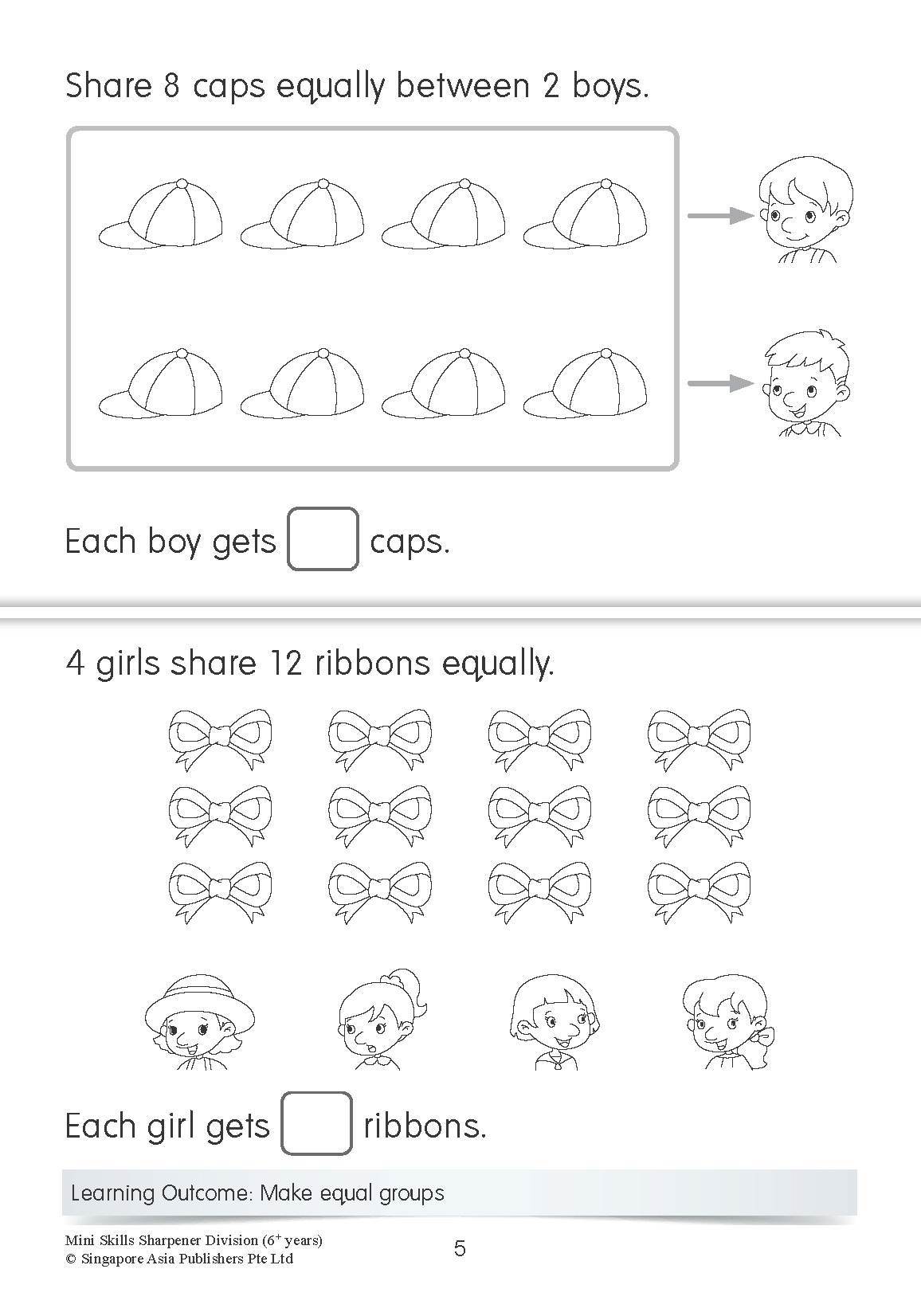 Mini Skills Sharpener DIVISION (6+ Years)