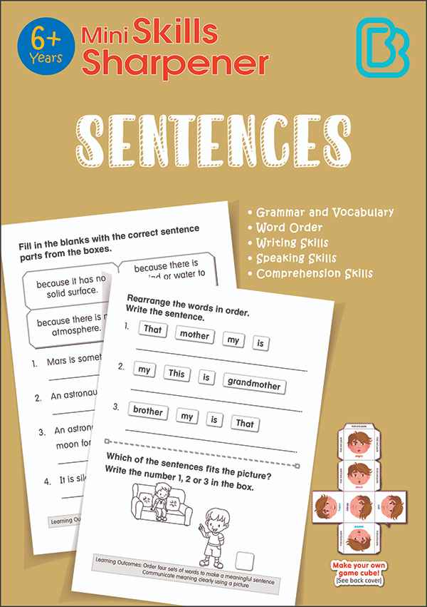Mini Skills Sharpener SENTENCES (6+ Years)