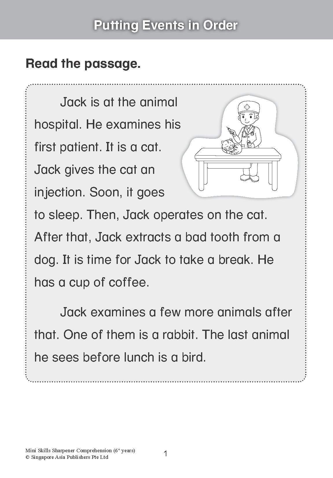Mini Skills Sharpener COMPREHENSION (6+ Years)