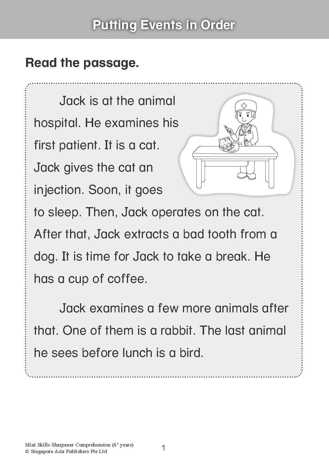 Mini Skills Sharpener COMPREHENSION (6+ Years)