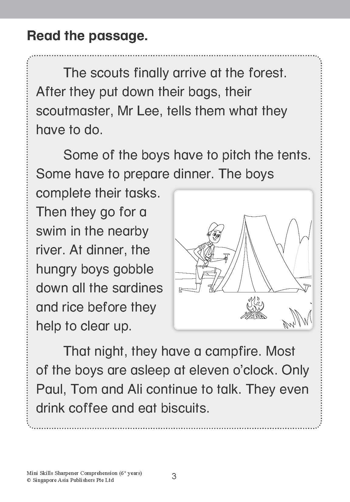 Mini Skills Sharpener COMPREHENSION (6+ Years)