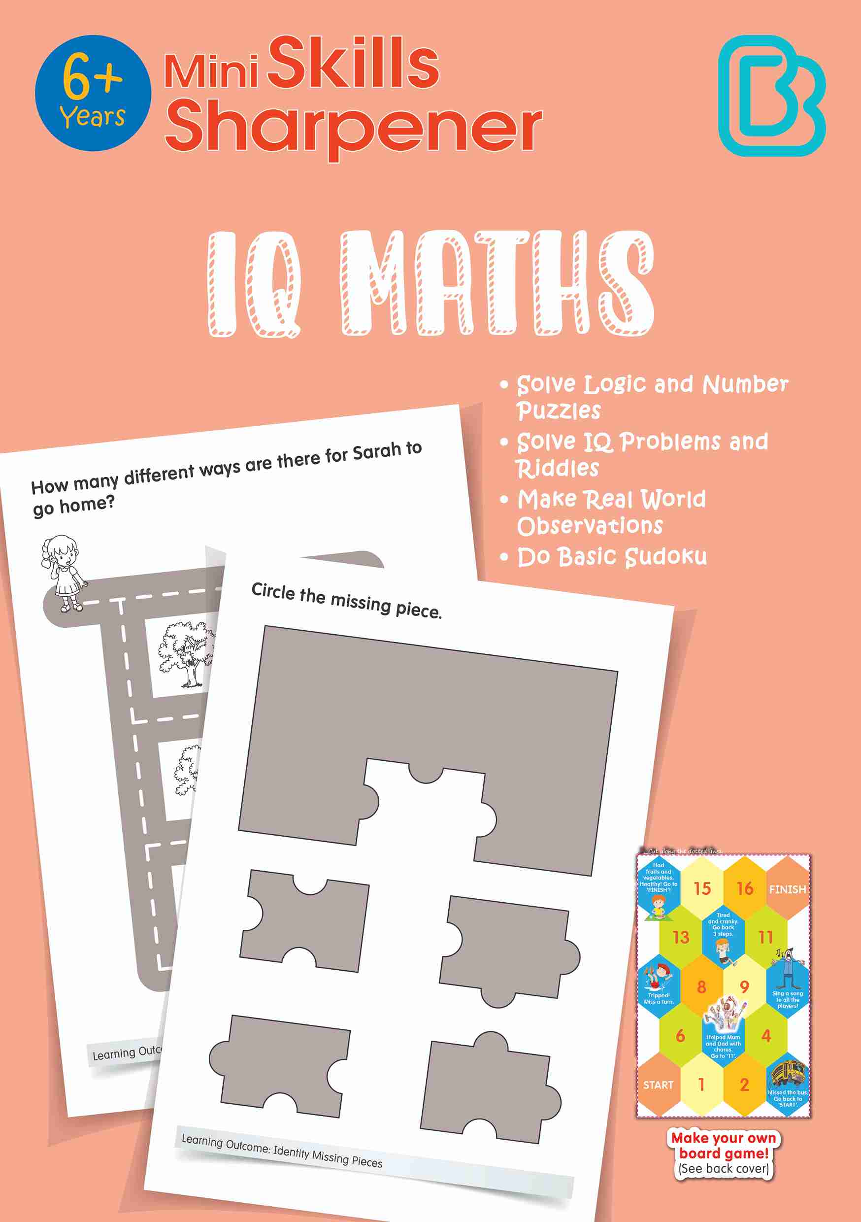 Mini Skills Sharpener IQ MATHS (6+ Years)