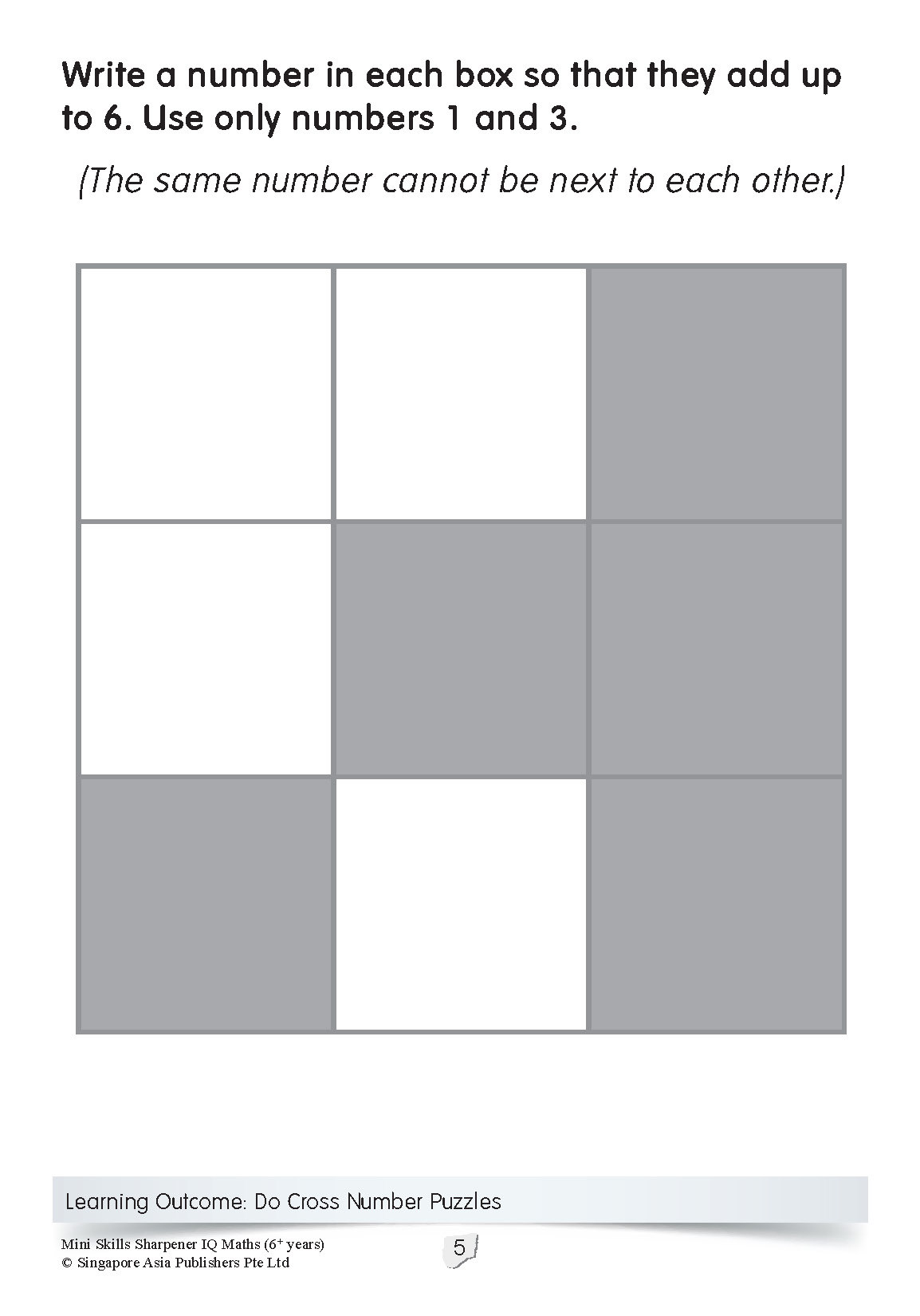 Mini Skills Sharpener IQ MATHS (6+ Years)