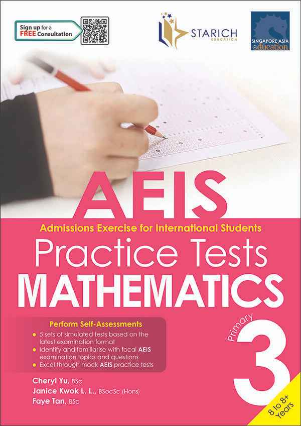 AEIS Practice Tests MATHEMATICS – Primary 3 (8 to 8+ Years)