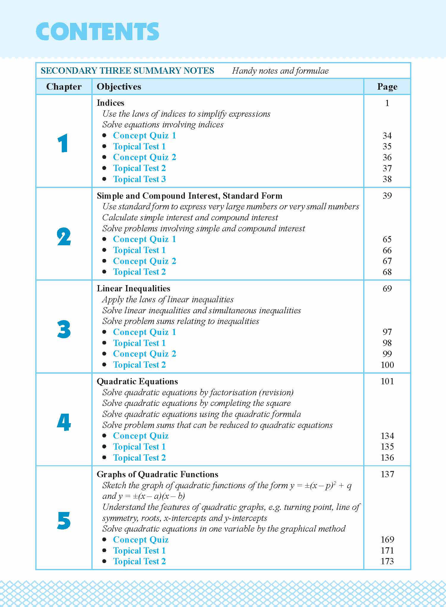 Secondary 3 Mathematics Tutorial 3A [G3]