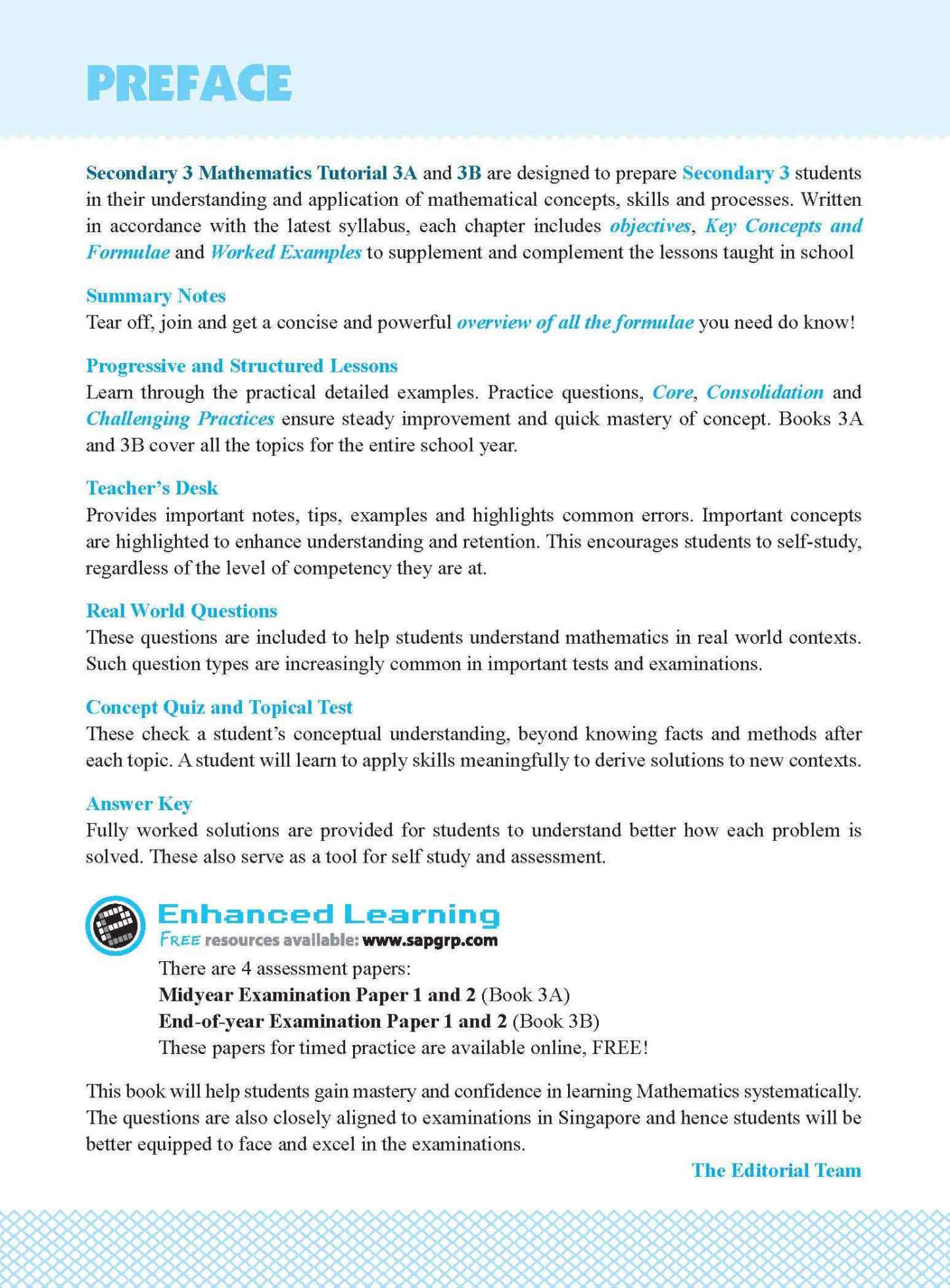 Secondary 3 Mathematics Tutorial 3B [G3]