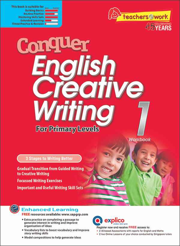 Conquer English Creative Writing Workbook 1