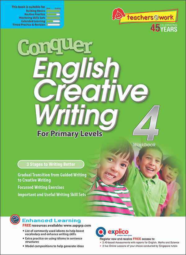 Conquer English Creative Writing Workbook 4