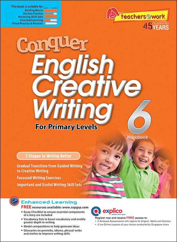 Conquer English Creative Writing Workbook 6