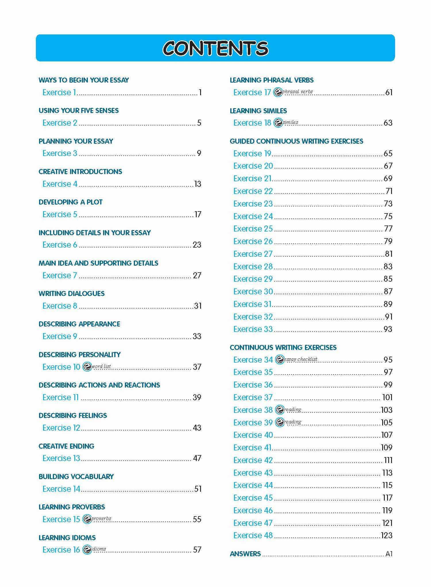 Conquer English Creative Writing Workbook 6