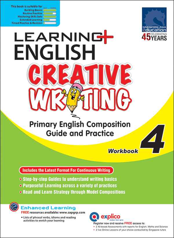 LEARNING+ ENGLISH CREATIVE WRITING Workbook 4