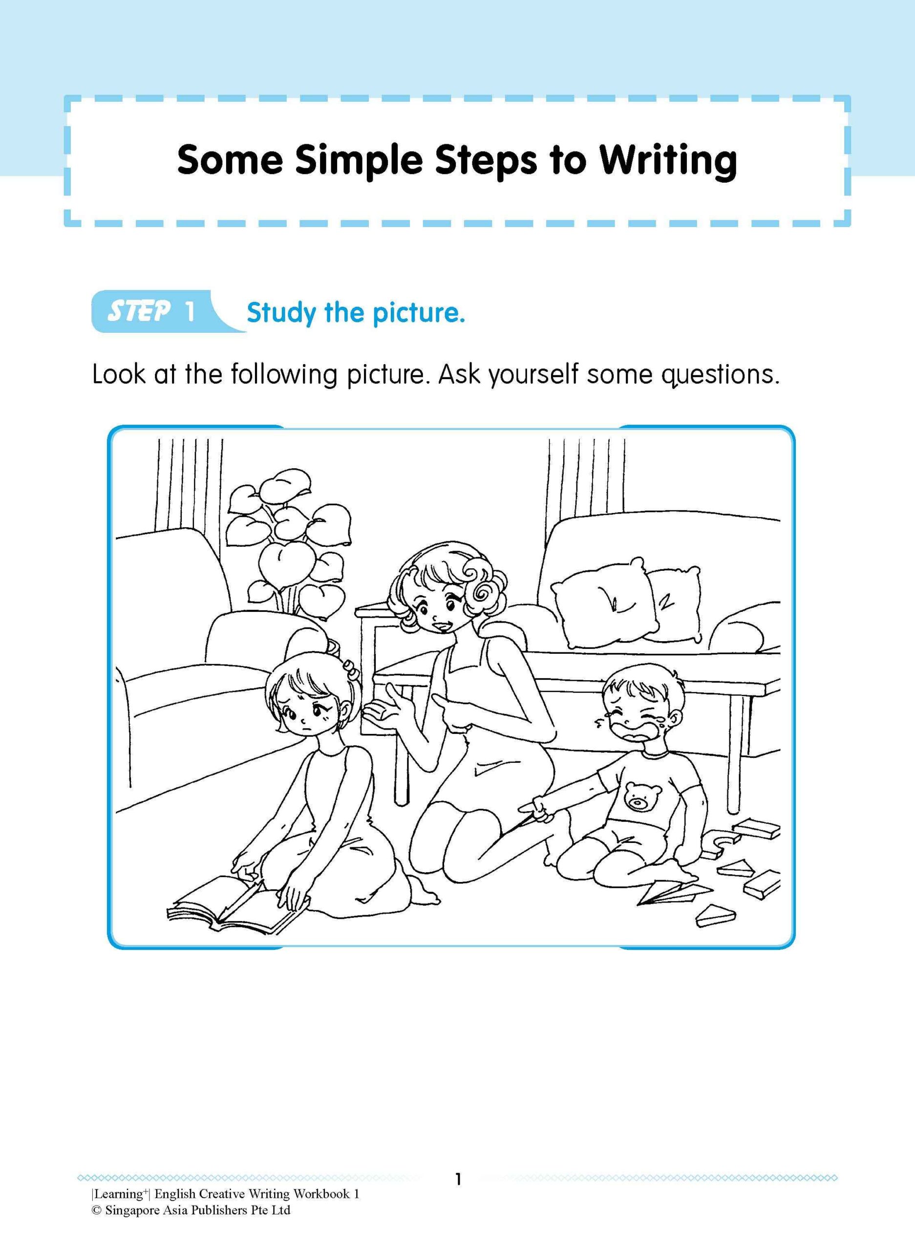 LEARNING+ ENGLISH CREATIVE WRITING Workbook 1