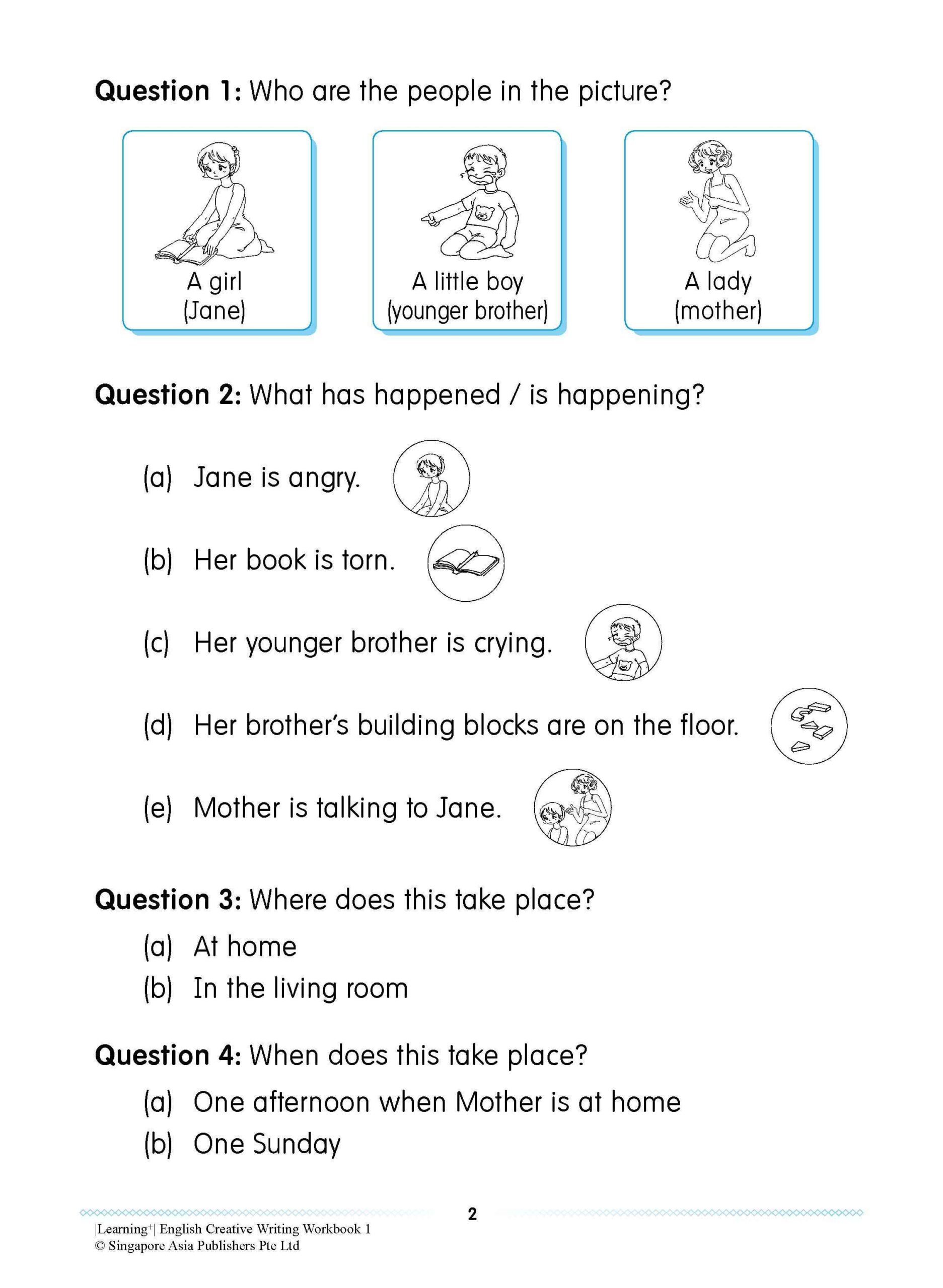 LEARNING+ ENGLISH CREATIVE WRITING Workbook 1