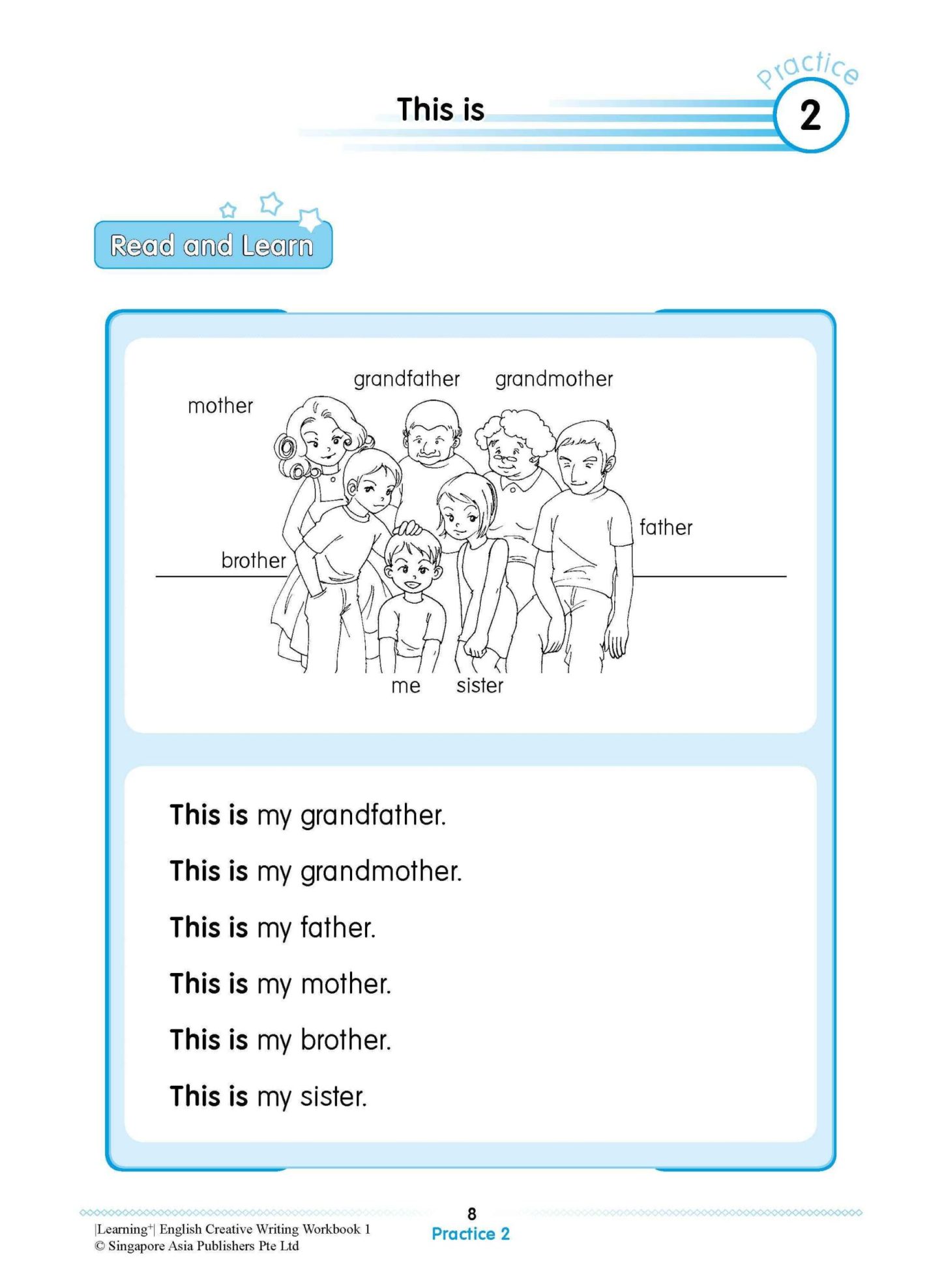 LEARNING+ ENGLISH CREATIVE WRITING Workbook 1