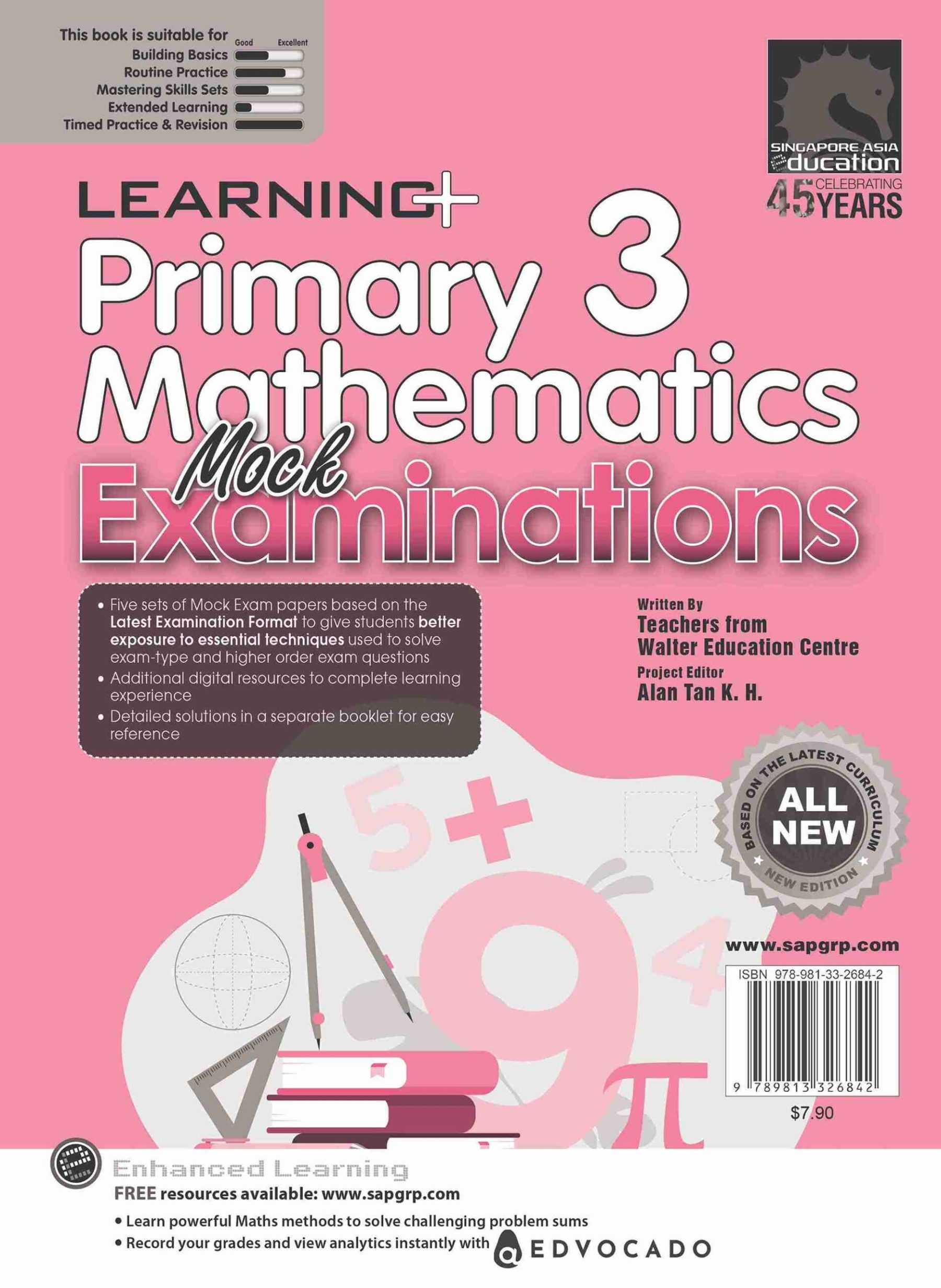 LEARNING+ Primary 3 Mathematics Mock Examinations