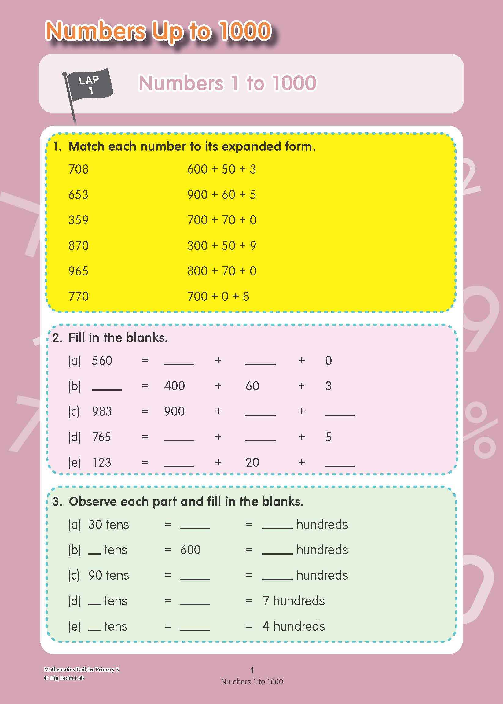 Mathematics Builder Primary 2
