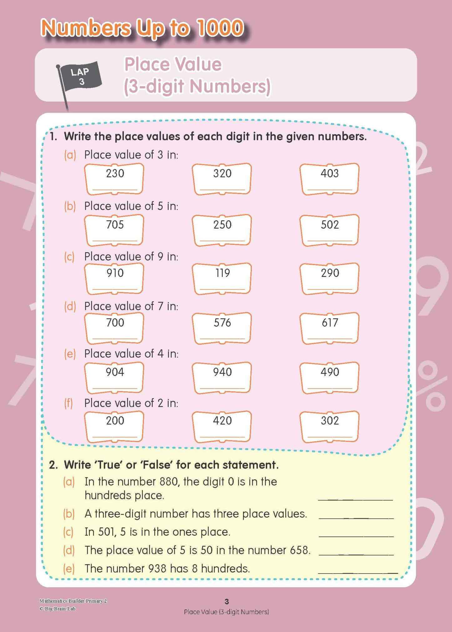 Mathematics Builder Primary 2