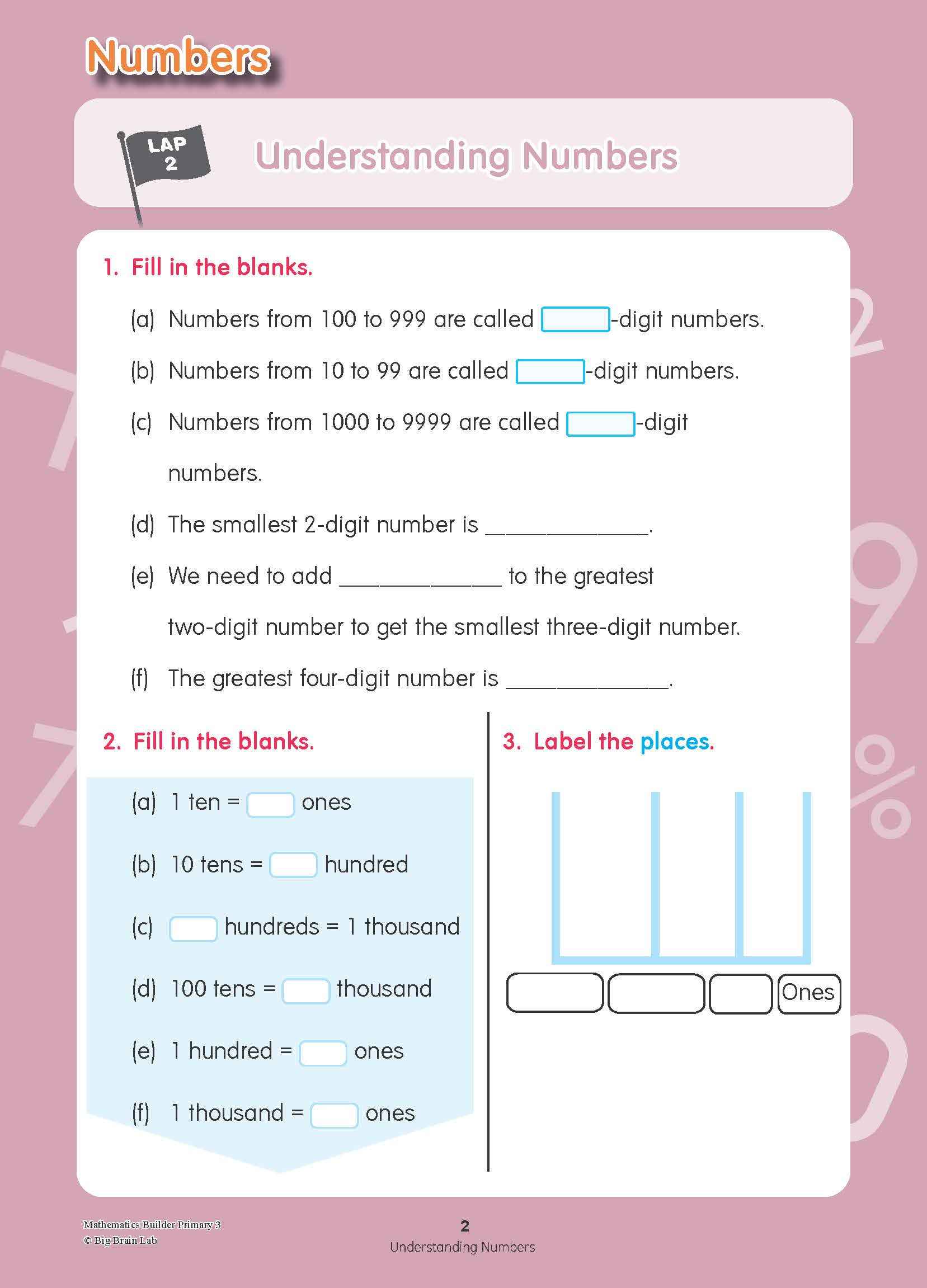 Mathematics Builder Primary 3