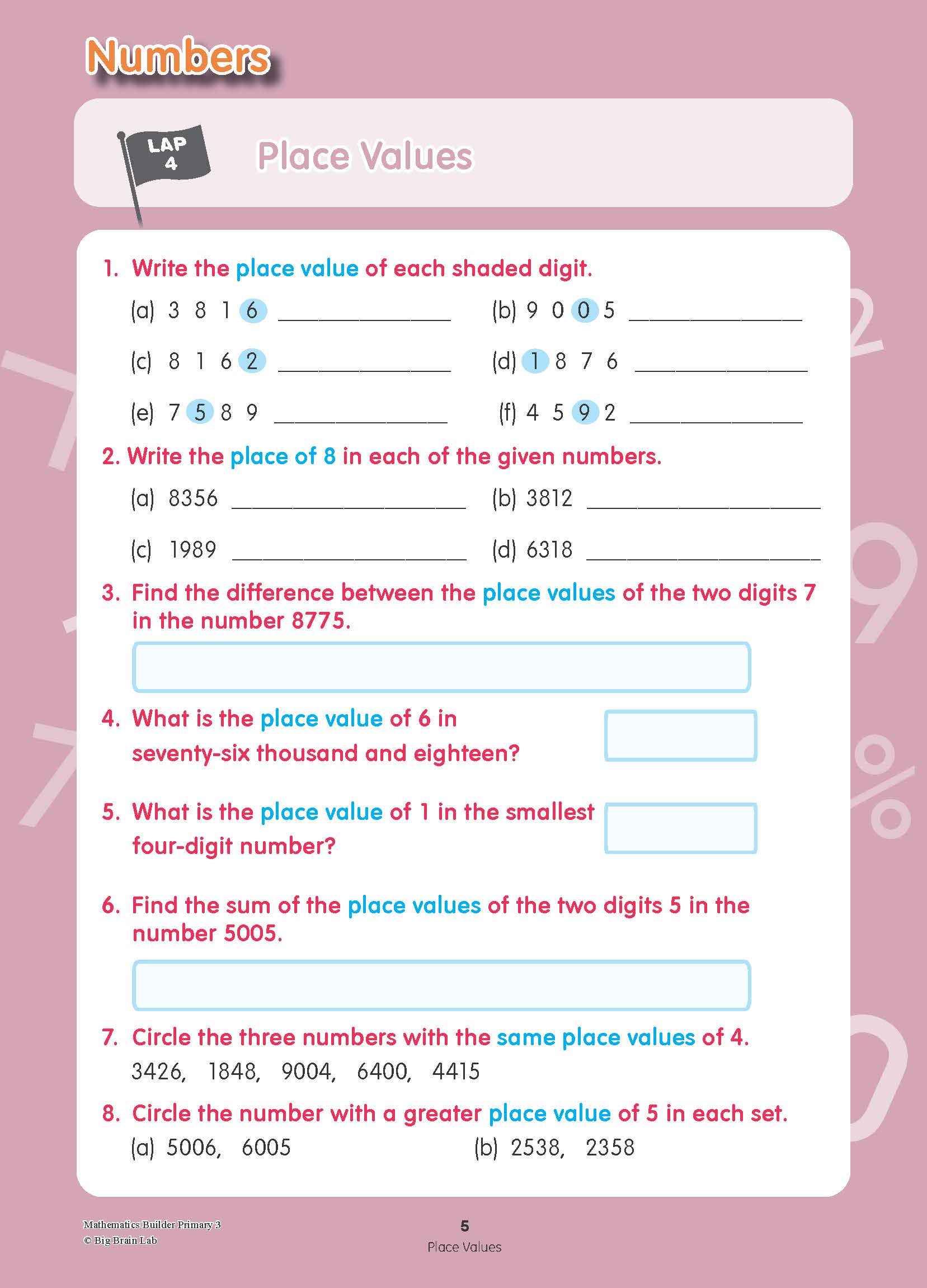 Mathematics Builder Primary 3