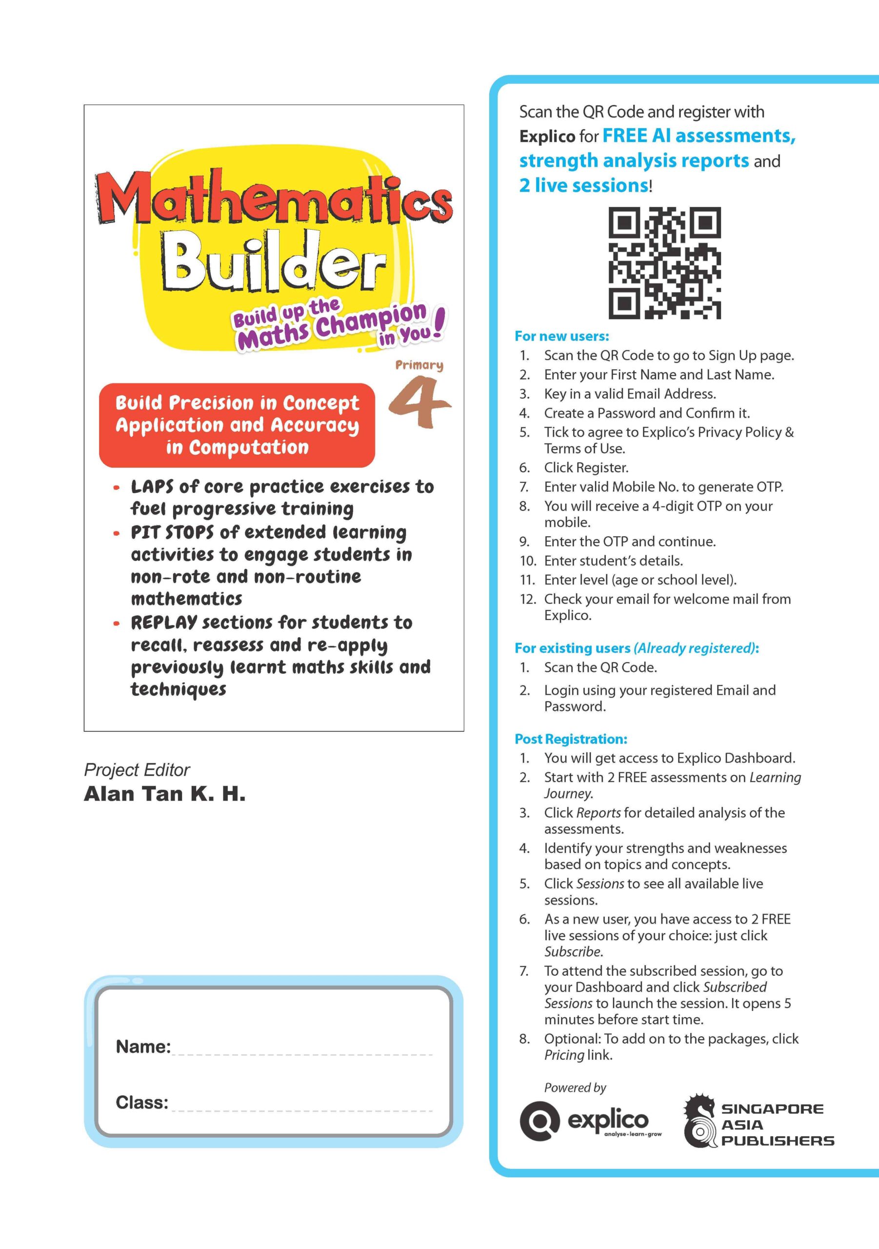 Mathematics Builder Primary 4
