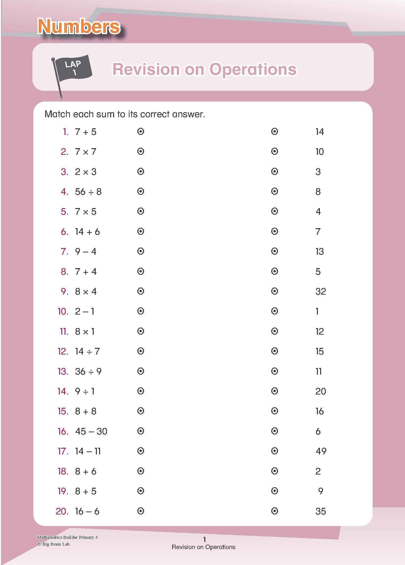 Mathematics Builder Primary 4