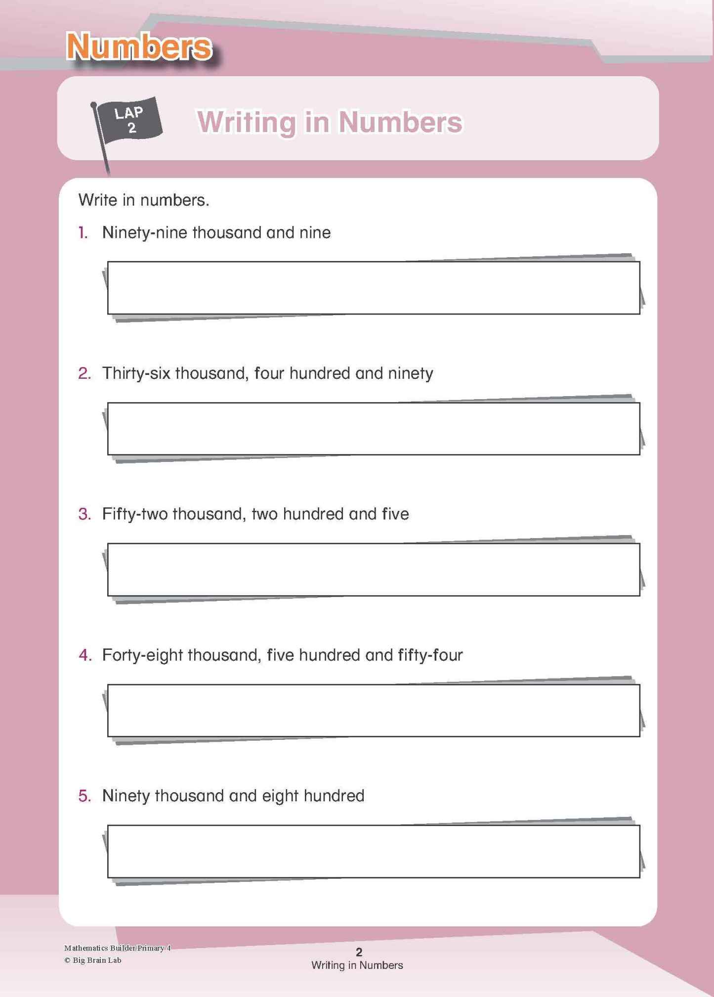 Mathematics Builder Primary 4