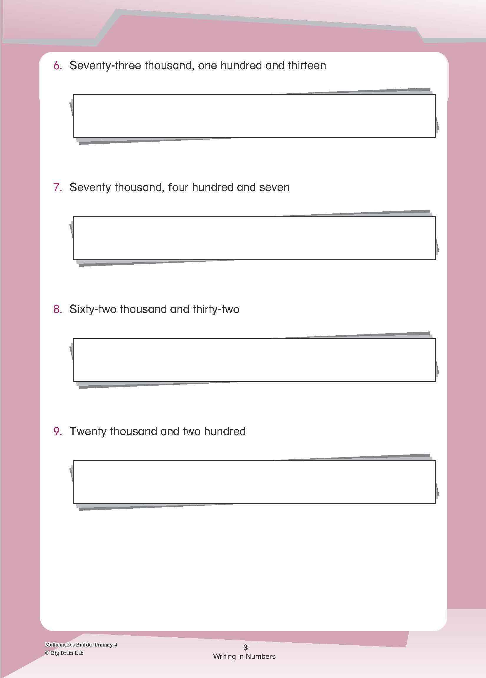 Mathematics Builder Primary 4