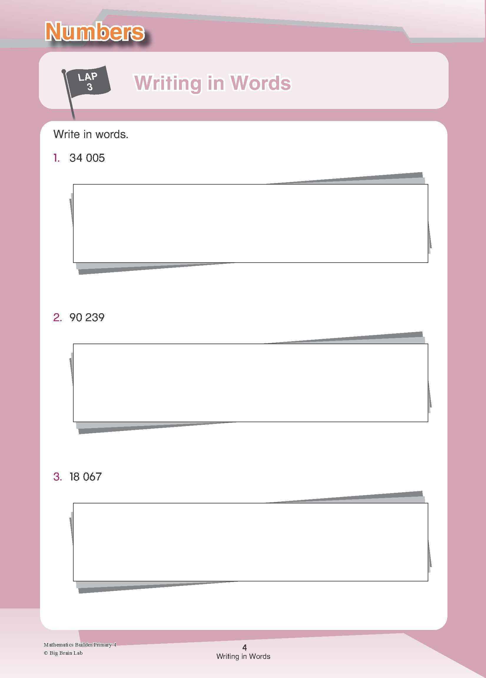 Mathematics Builder Primary 4