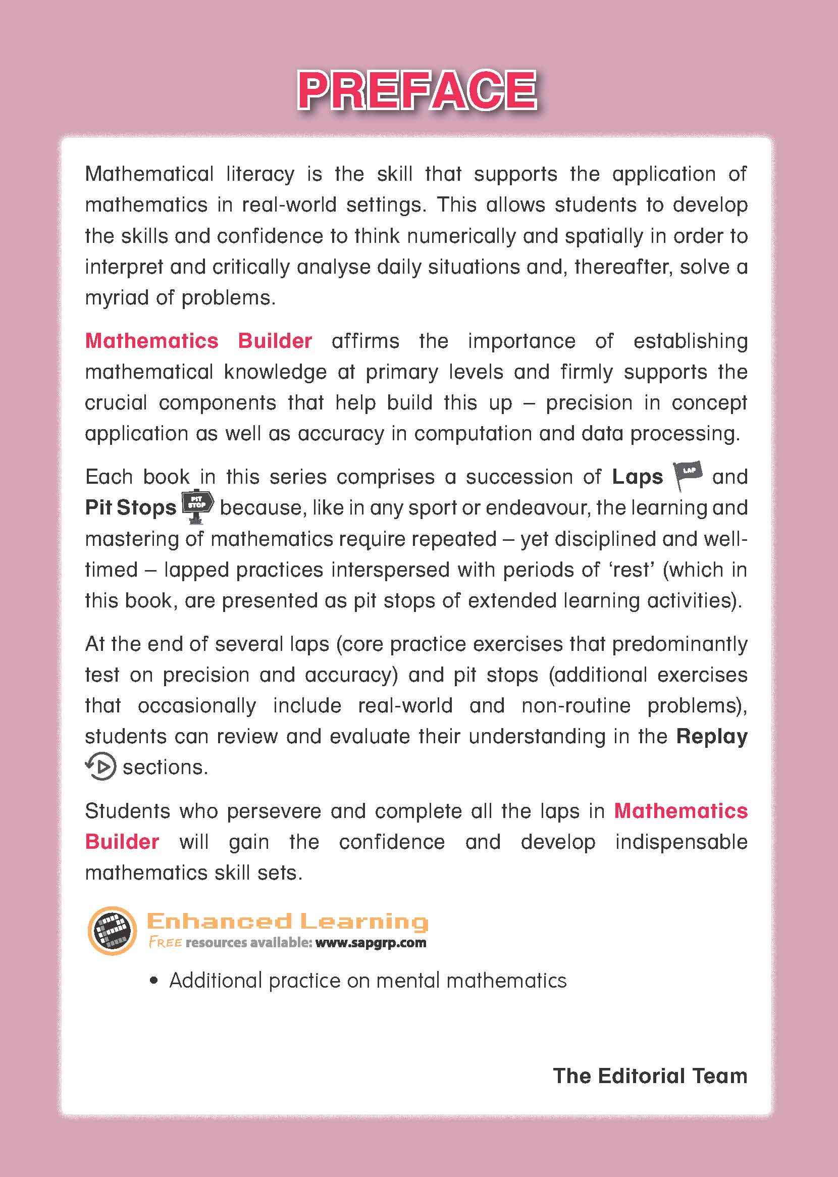 Mathematics Builder Primary 6