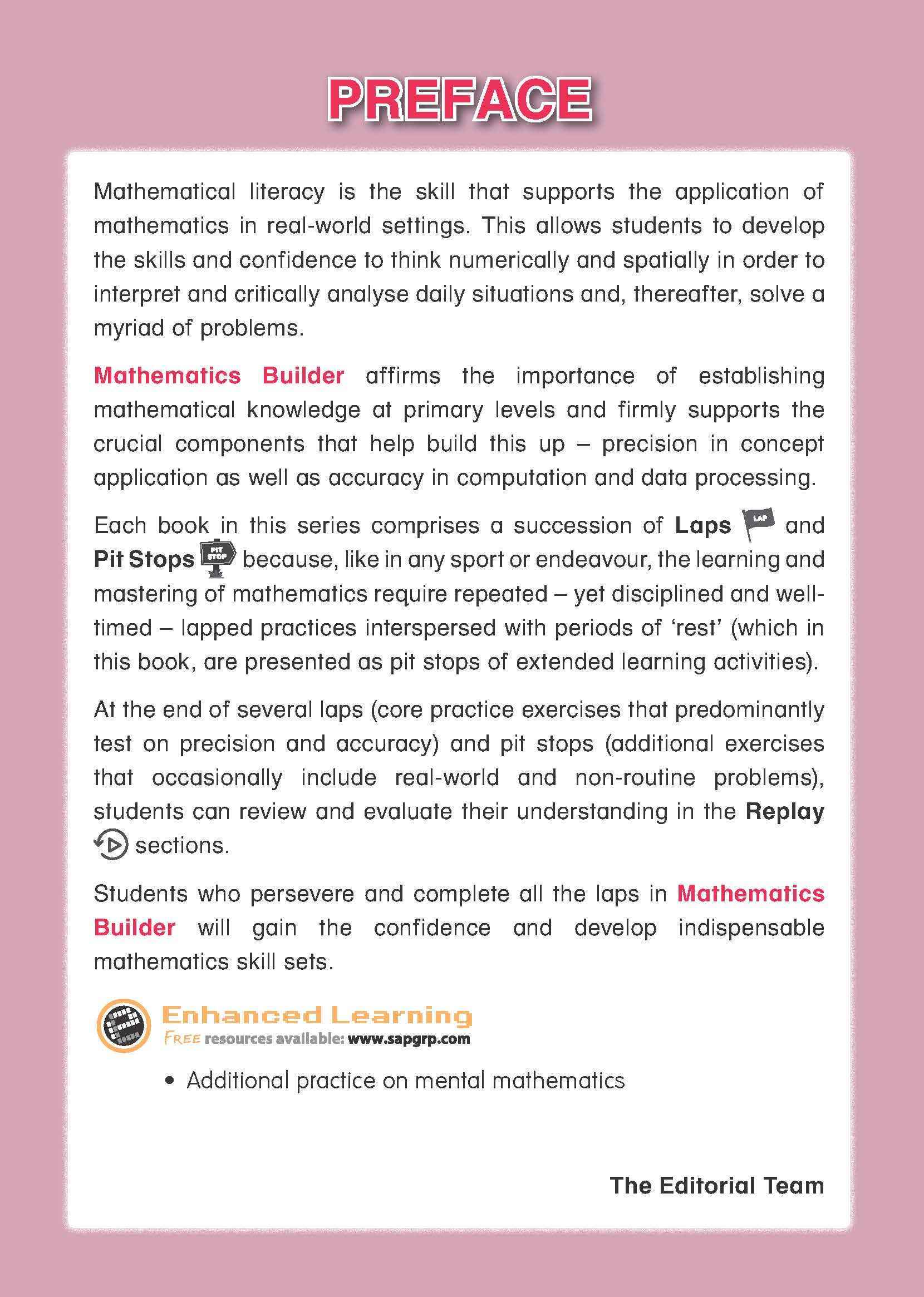 Mathematics Builder Primary 6