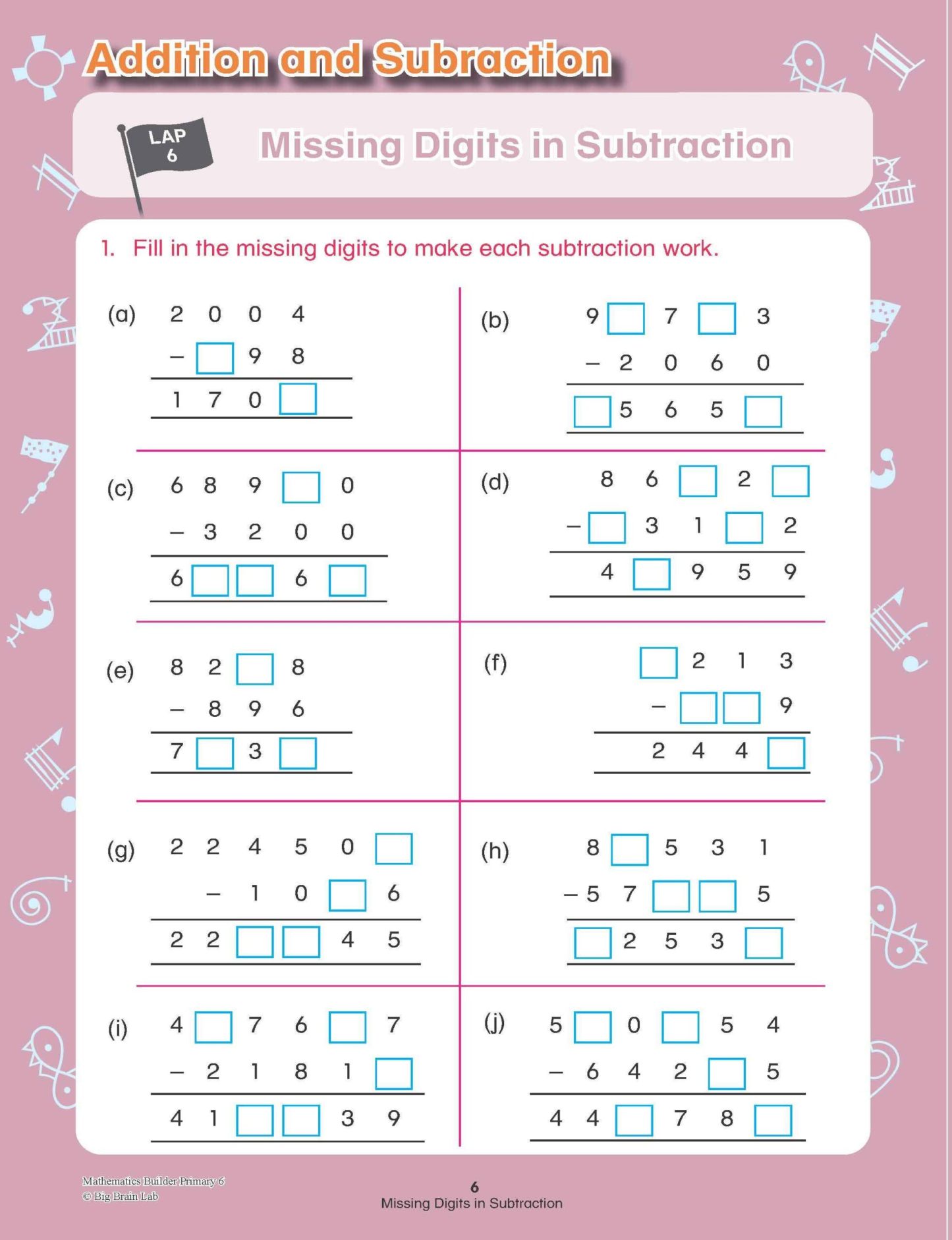 Mathematics Builder Primary 6