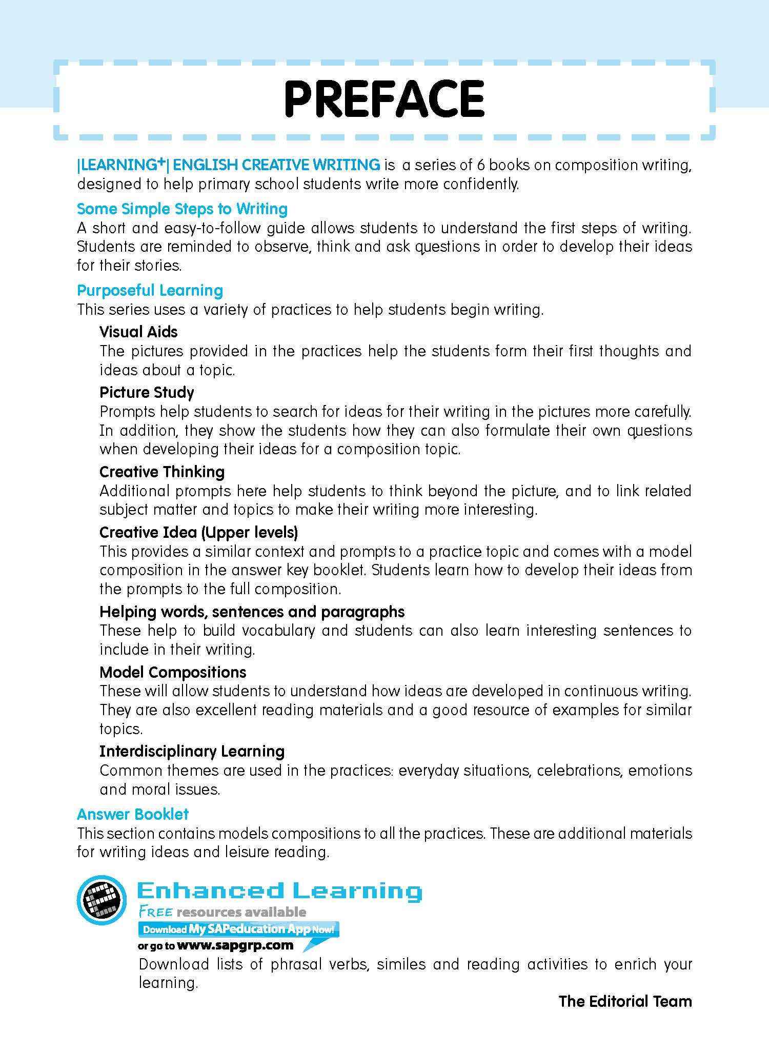 LEARNING+ ENGLISH CREATIVE WRITING Workbook 2