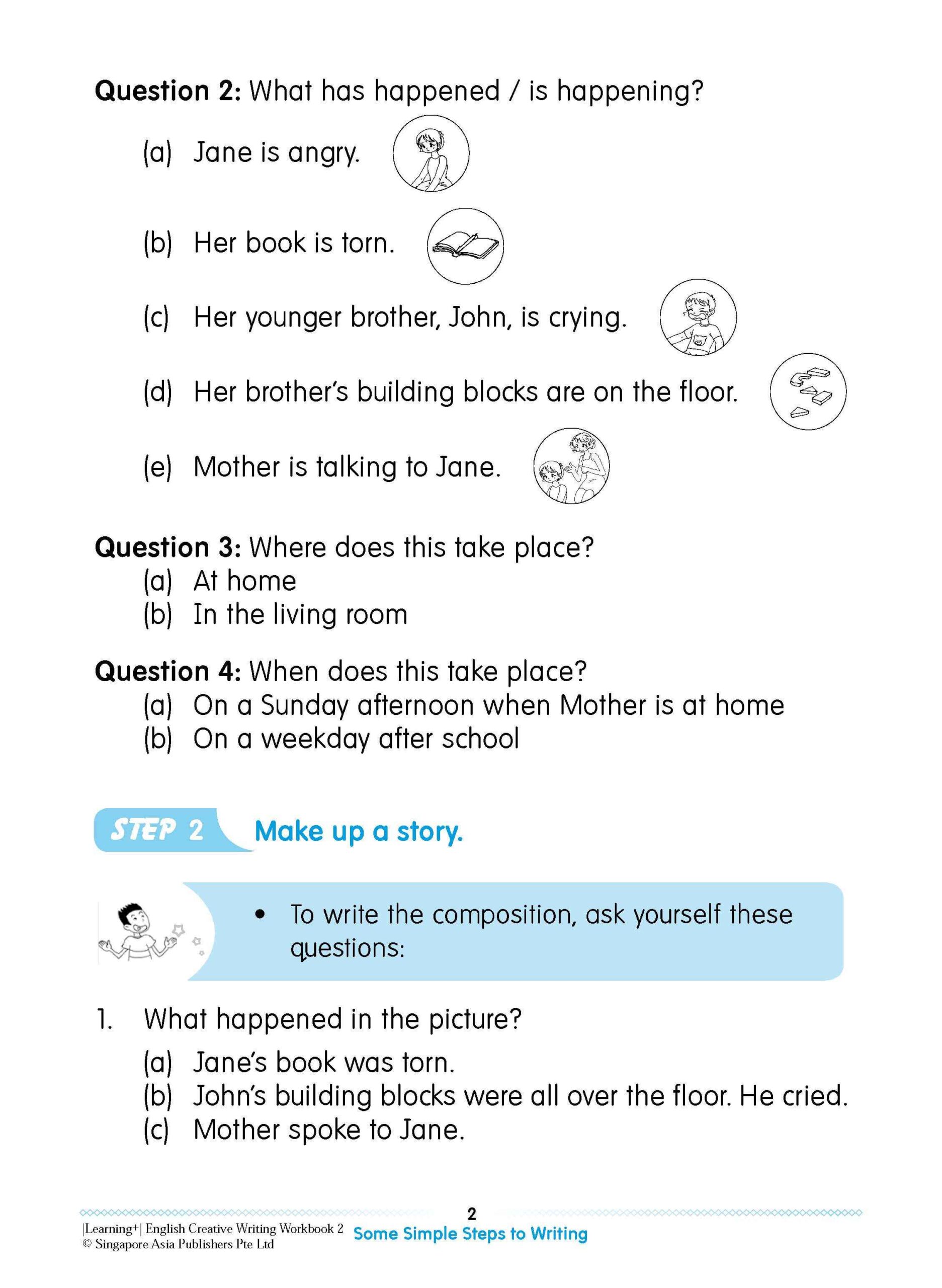 LEARNING+ ENGLISH CREATIVE WRITING Workbook 2