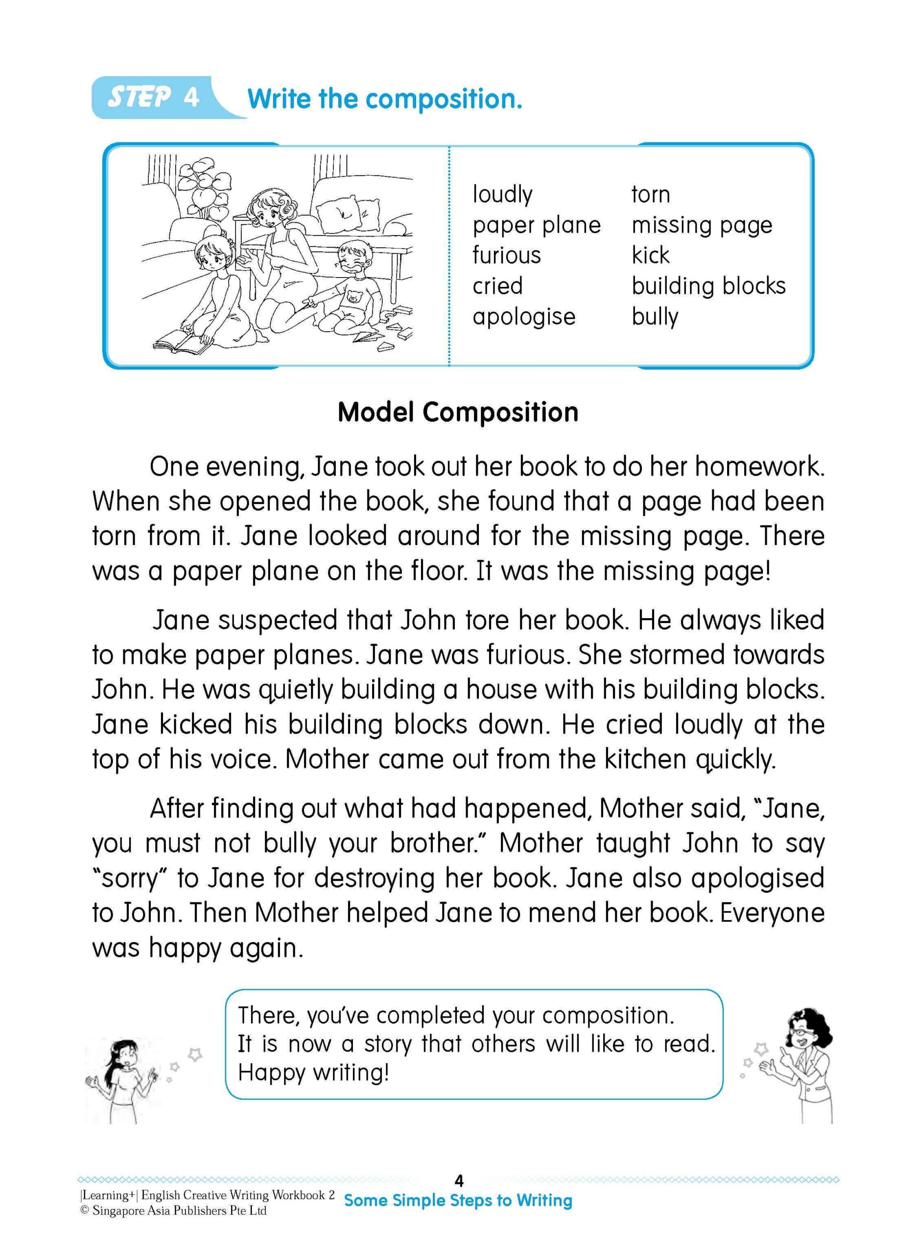 LEARNING+ ENGLISH CREATIVE WRITING Workbook 2