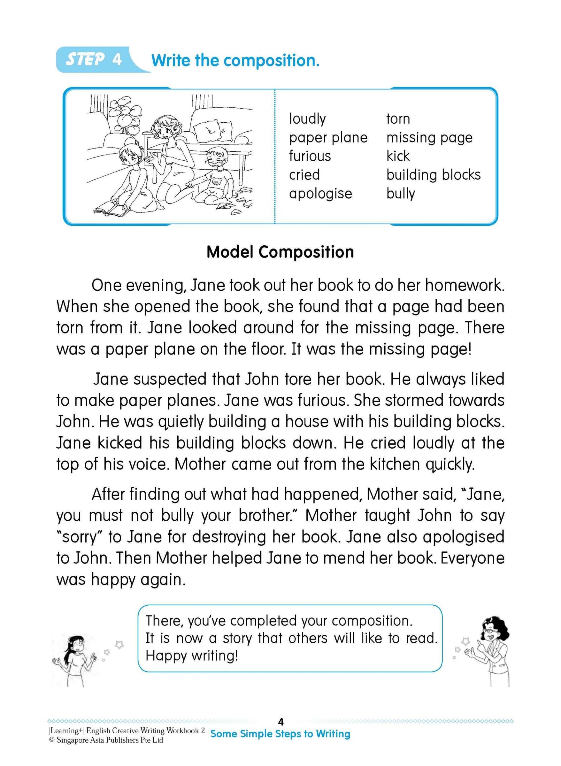 LEARNING+ ENGLISH CREATIVE WRITING Workbook 2