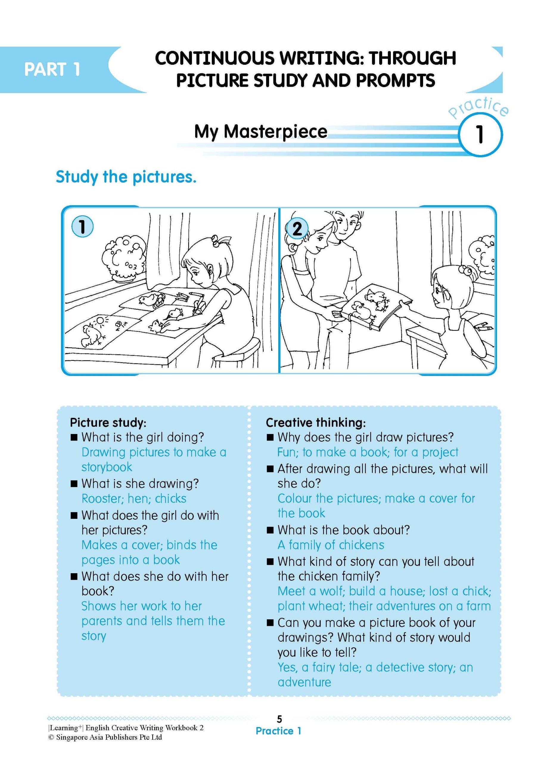 LEARNING+ ENGLISH CREATIVE WRITING Workbook 2