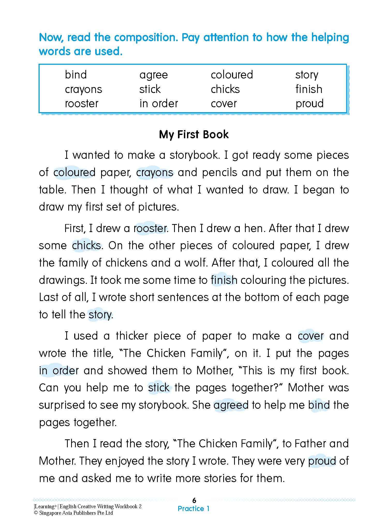 LEARNING+ ENGLISH CREATIVE WRITING Workbook 2