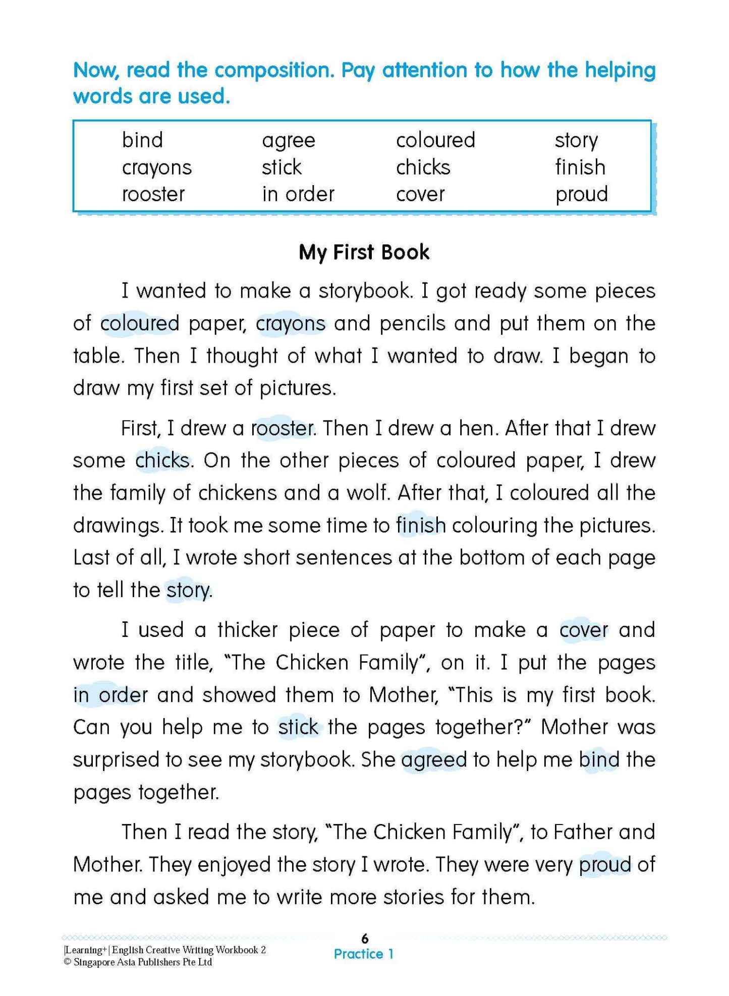 LEARNING+ ENGLISH CREATIVE WRITING Workbook 2