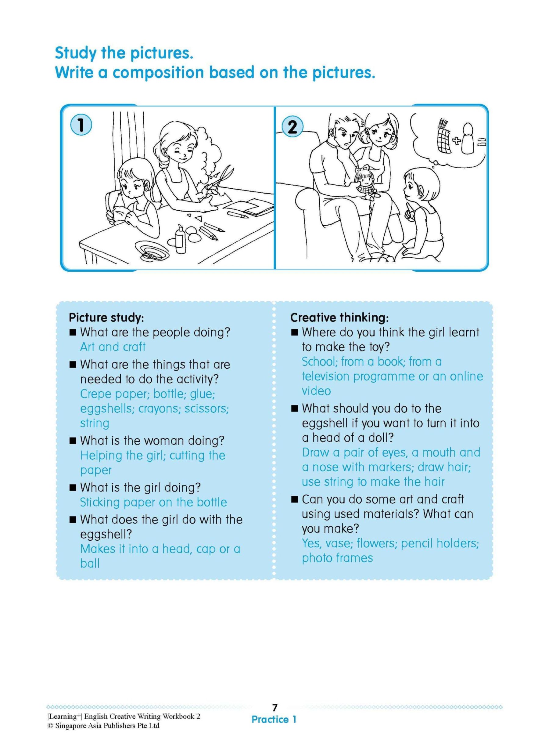 LEARNING+ ENGLISH CREATIVE WRITING Workbook 2
