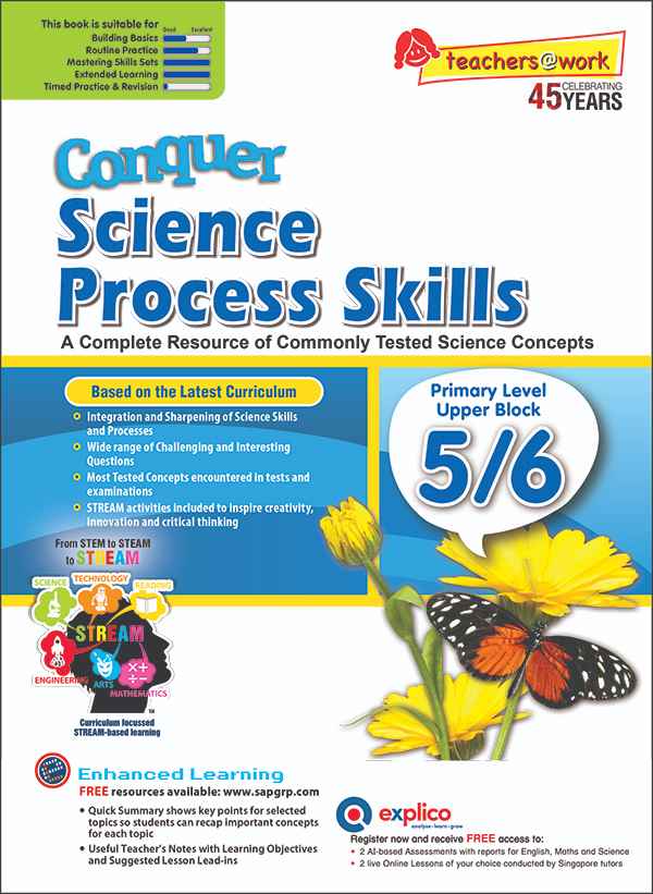 Conquer Science Process Skills Primary Level Upper Block 5/6