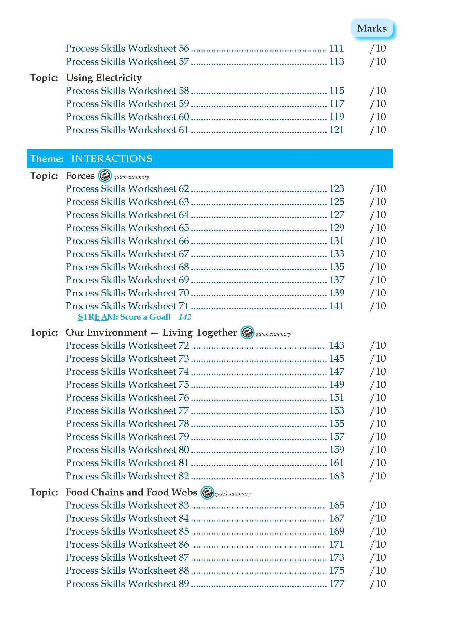 Conquer Science Process Skills Primary Level Upper Block 5/6