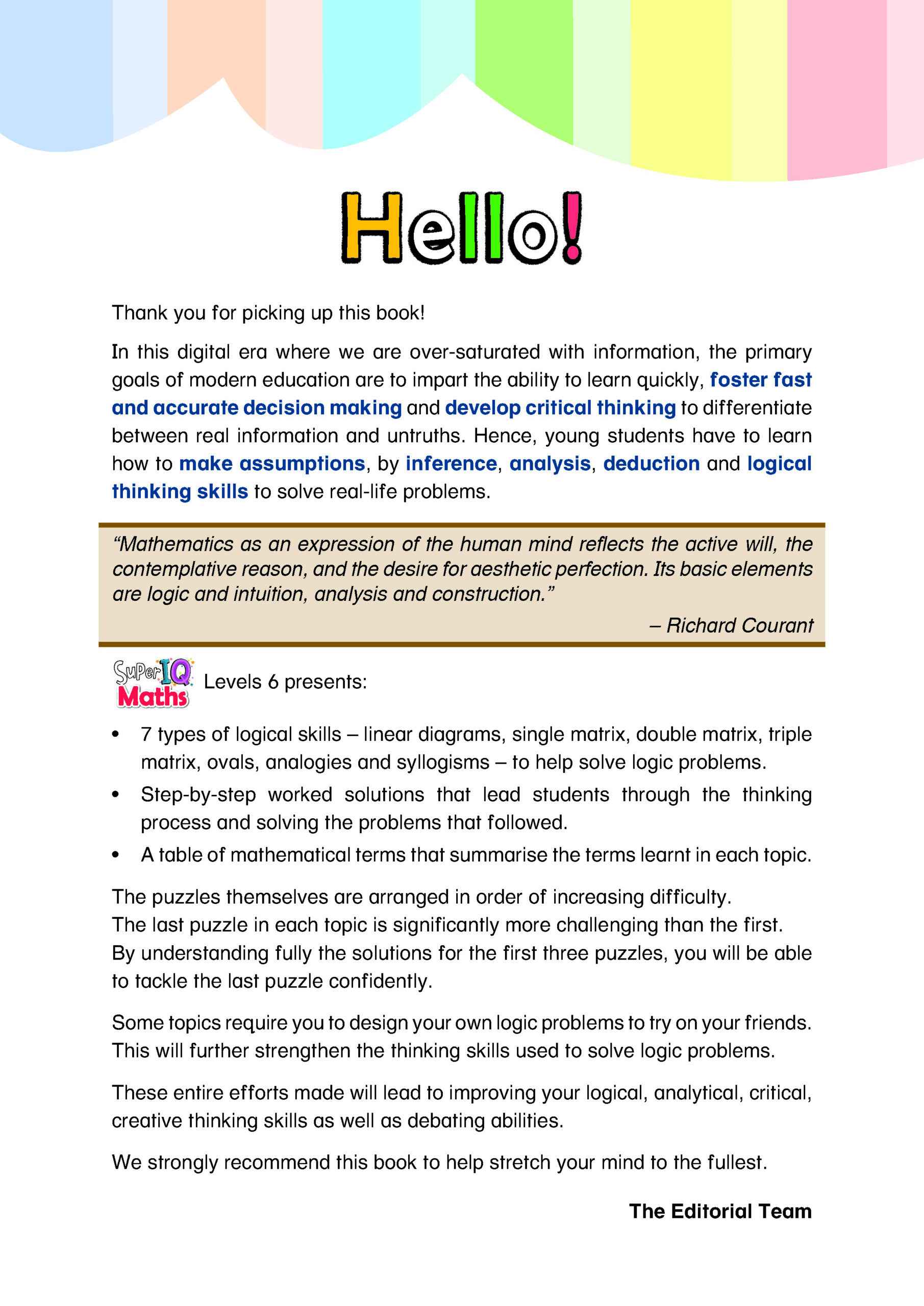 SUPER IQ Maths Level 6 (11-12 years)