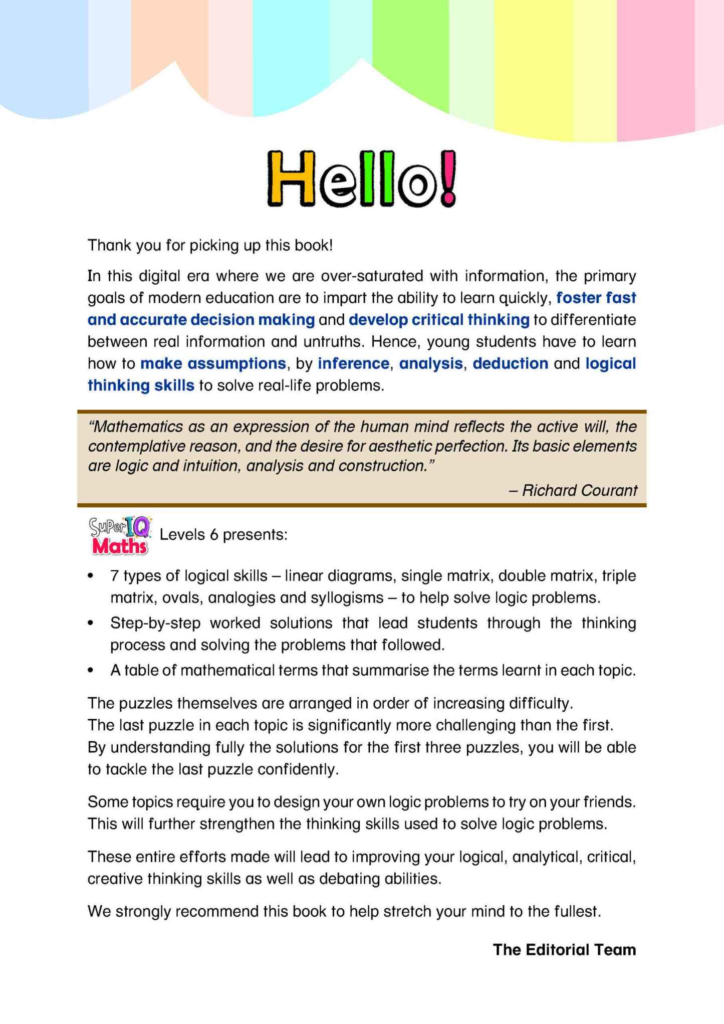 SUPER IQ Maths Level 6 (11-12 years)