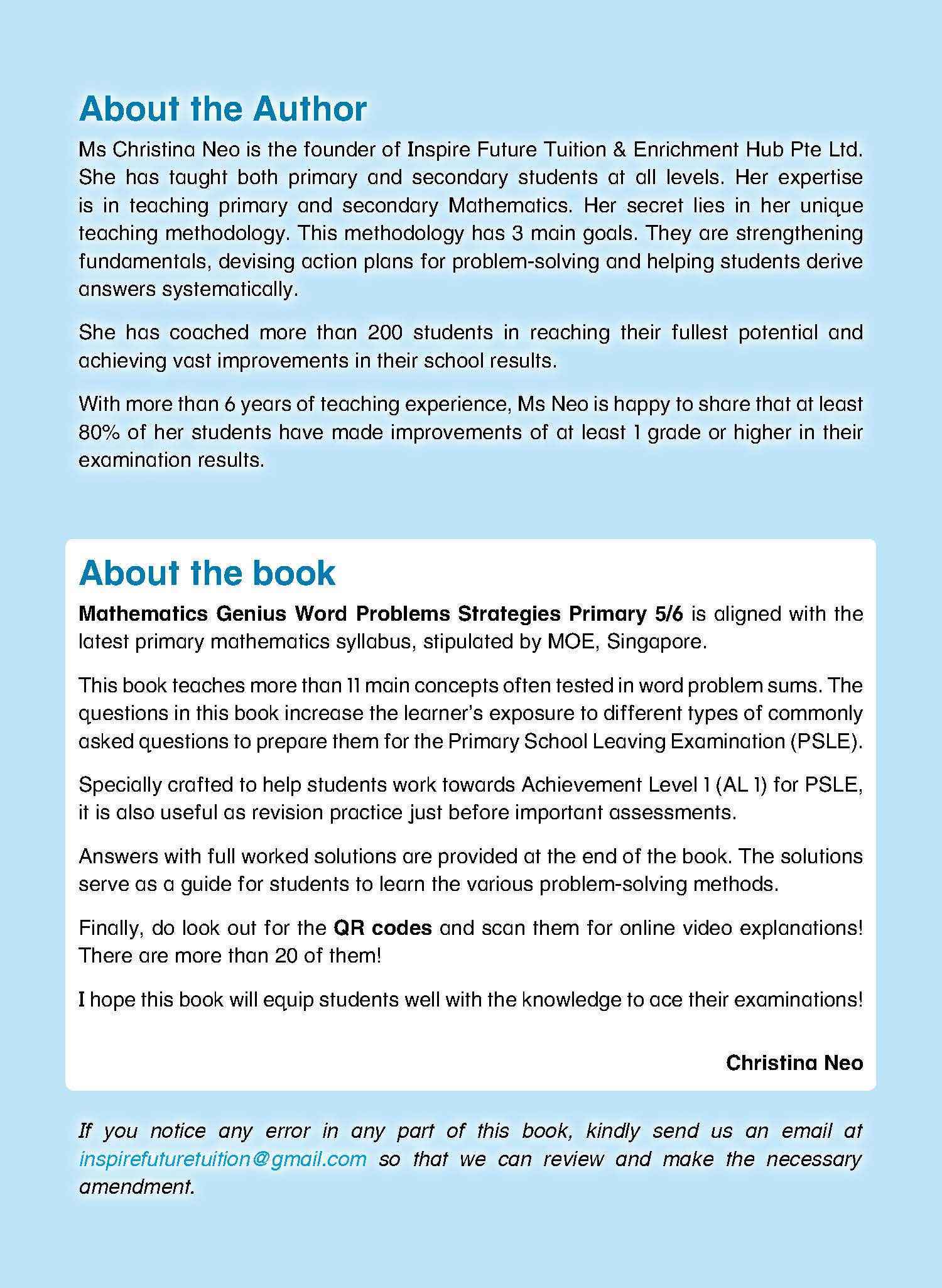 MATHEMATICS GENIUS WORD PROBLEMS STRATEGIES PRIMARY 5/6