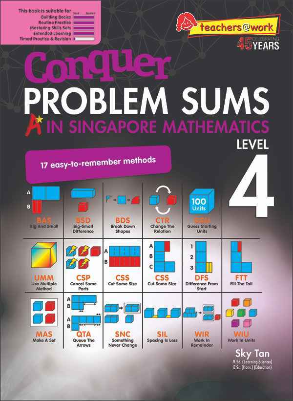 Conquer PROBLEM SUMS A* IN SINGAPORE MATHEMATICS LEVEL 4