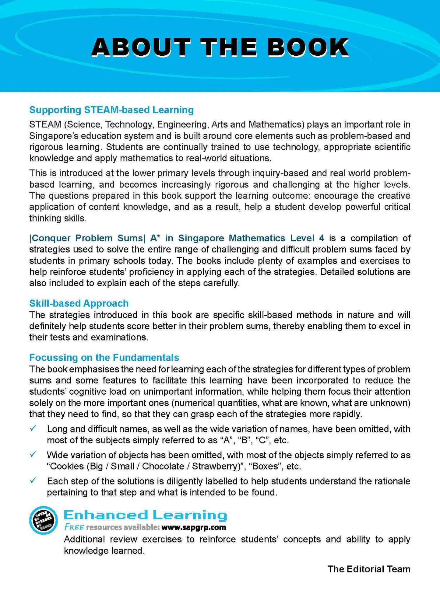 Conquer PROBLEM SUMS A* IN SINGAPORE MATHEMATICS LEVEL 4