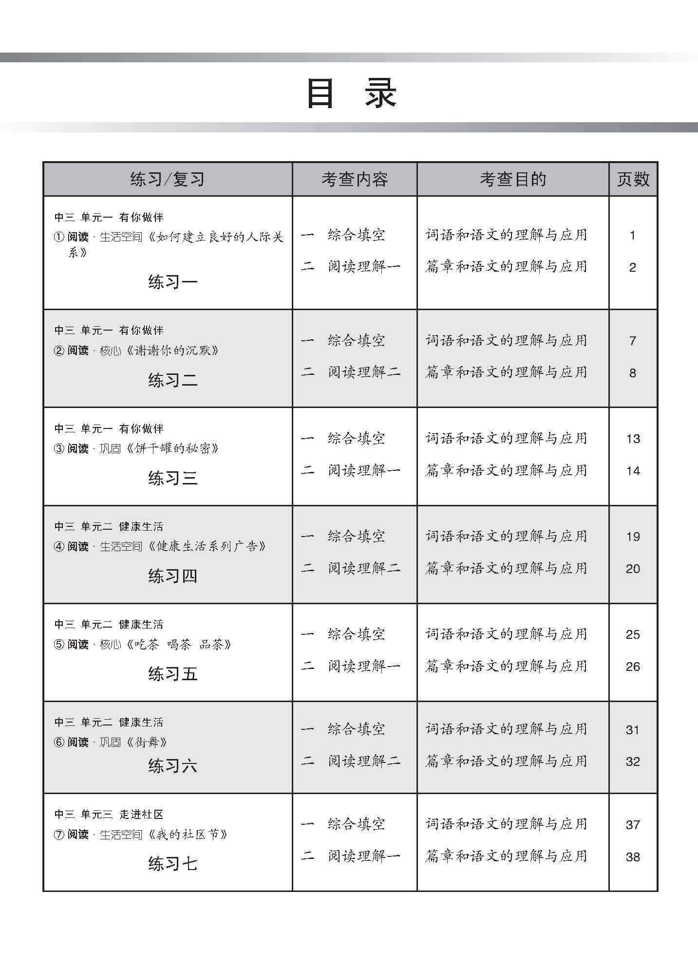 新编中三上学期适用快捷华文课文练习 / Topical Lesson Exercises For Secondary 3(A) [Express Chinese]