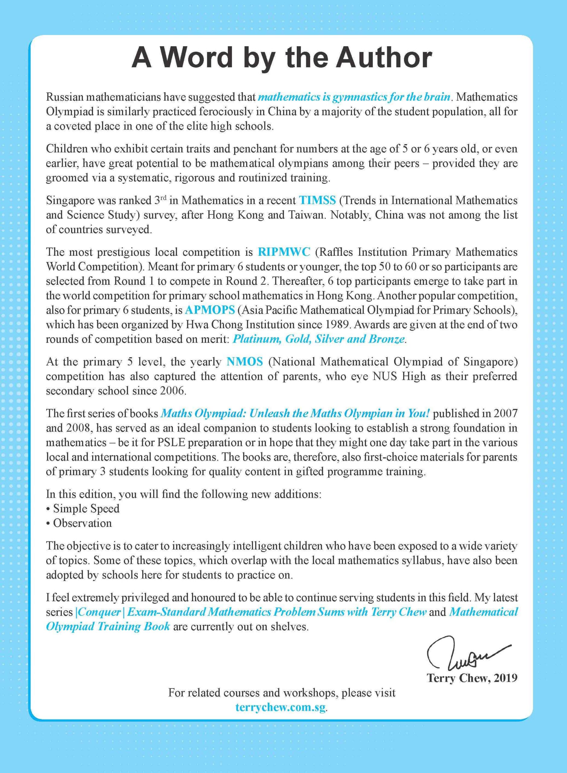 Maths Olympiad Junior 1